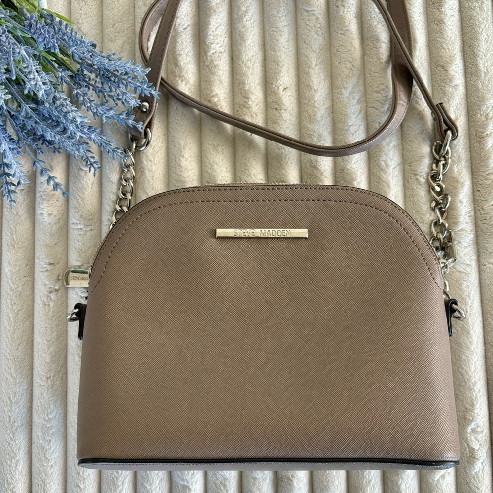 Steve Madden | Taupe Crossbody Purse